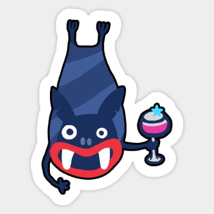 Party bat Sticker